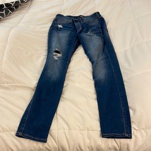 Hollister high-rise super skinny denim jeans